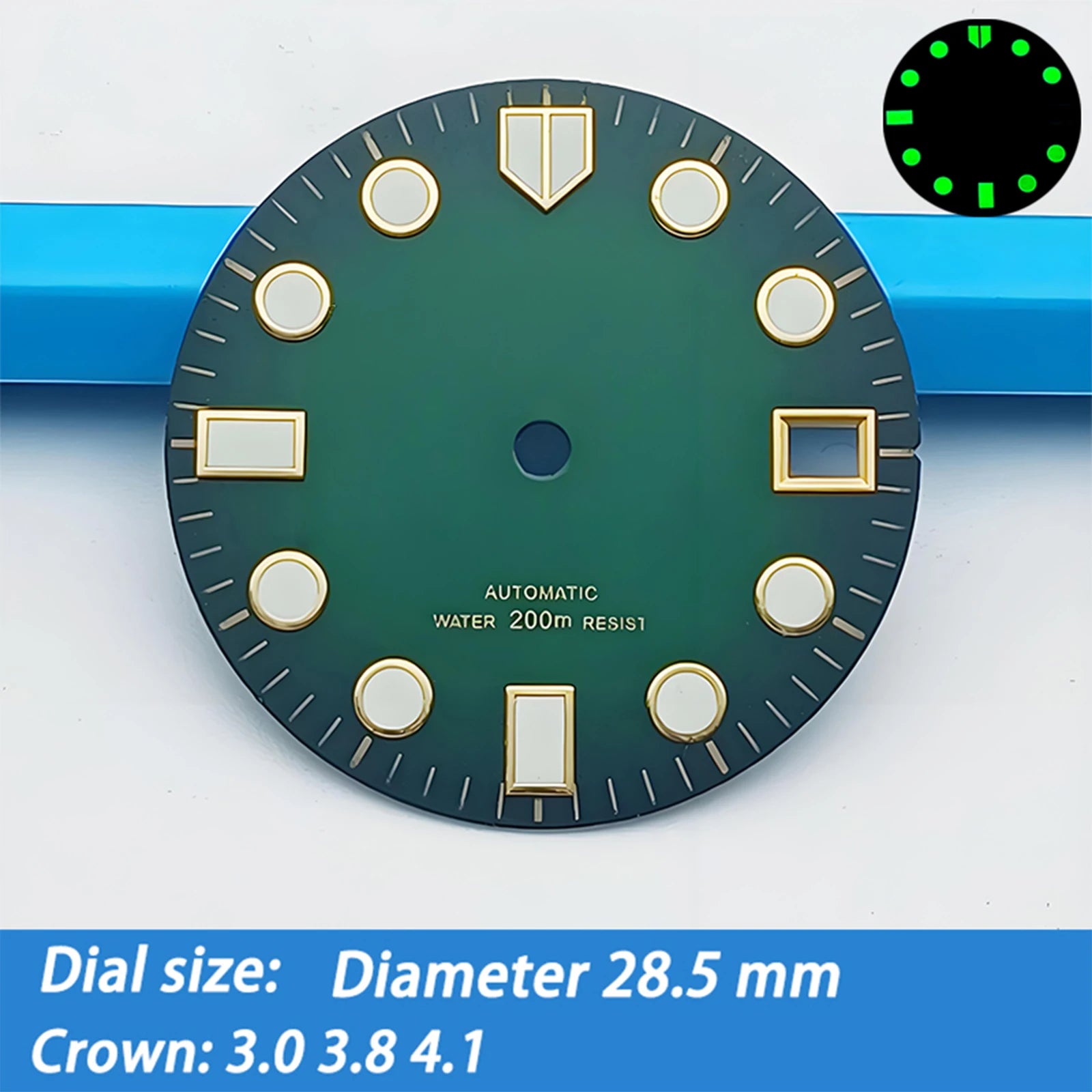 Dial 28.5 mm para NH36 Tortuga Simple