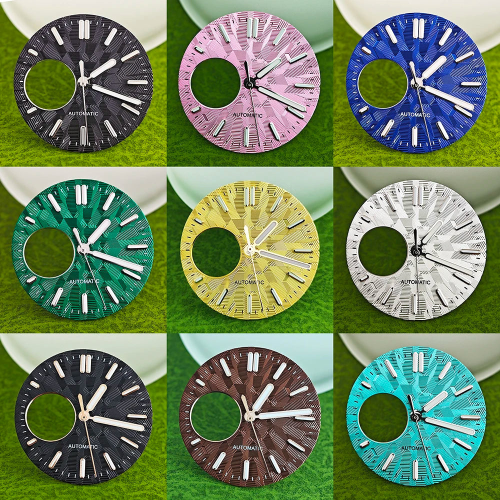 28,5 NH38 Dial Corazon abierto Hexagono