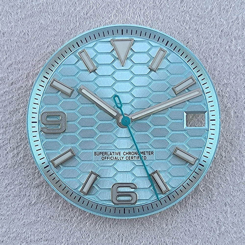 NH35 dial 28.5mm patrón hexagonal