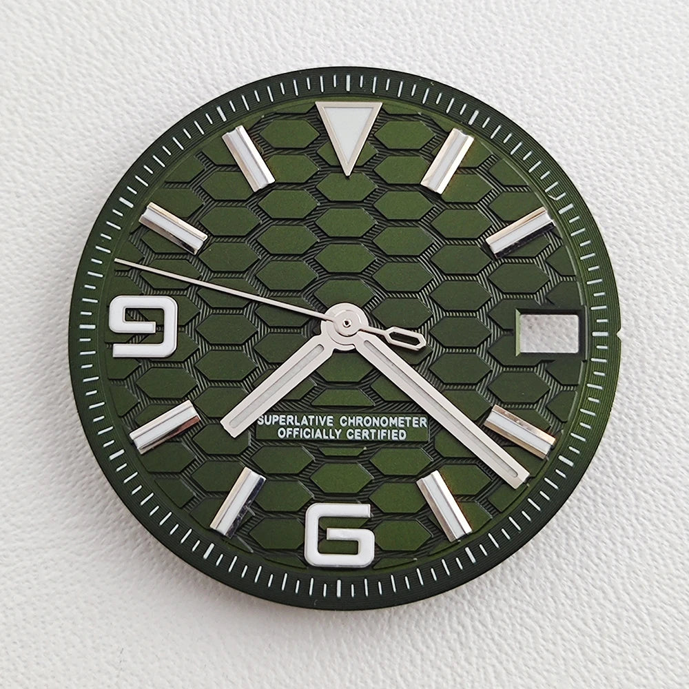 Dial 28.5mm patron Hexagonal para NH35