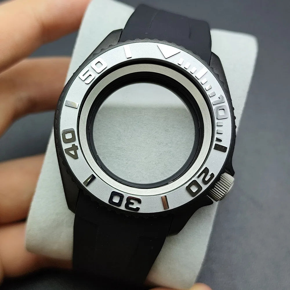 Caja Correa Goma Nh35 Diver Dial28.5mm