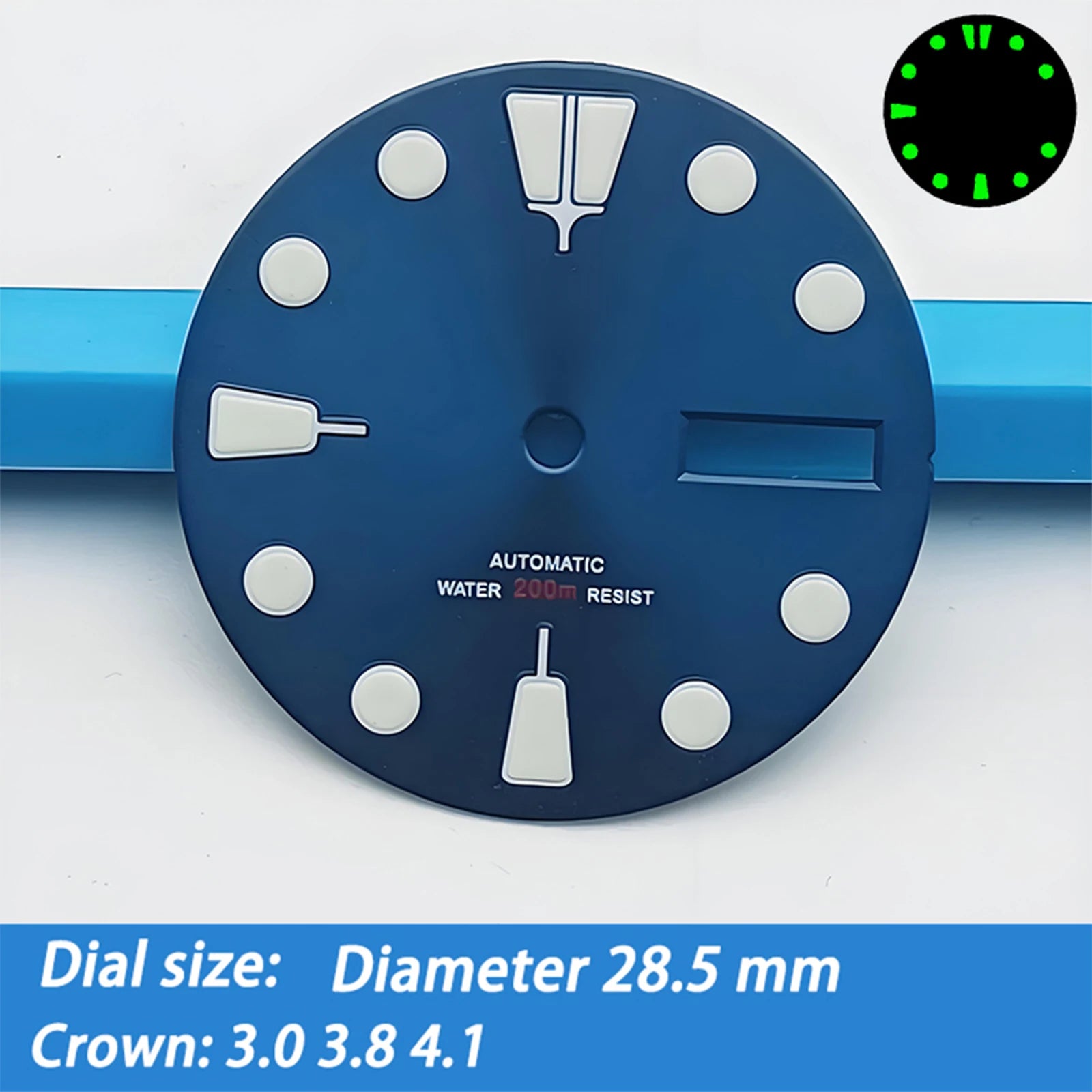Dial 28.5 mm para NH36 Tortuga Simple