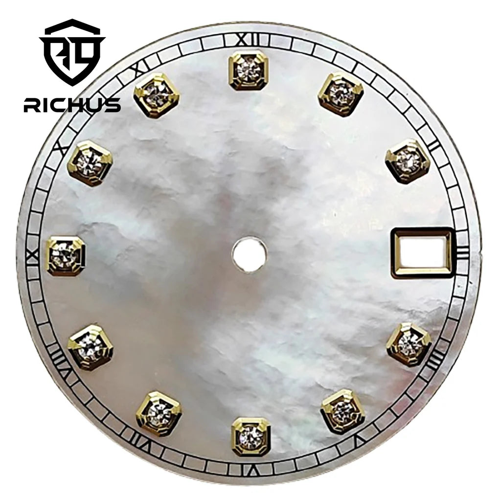 Dial 28.5mm iridisciente para NH35