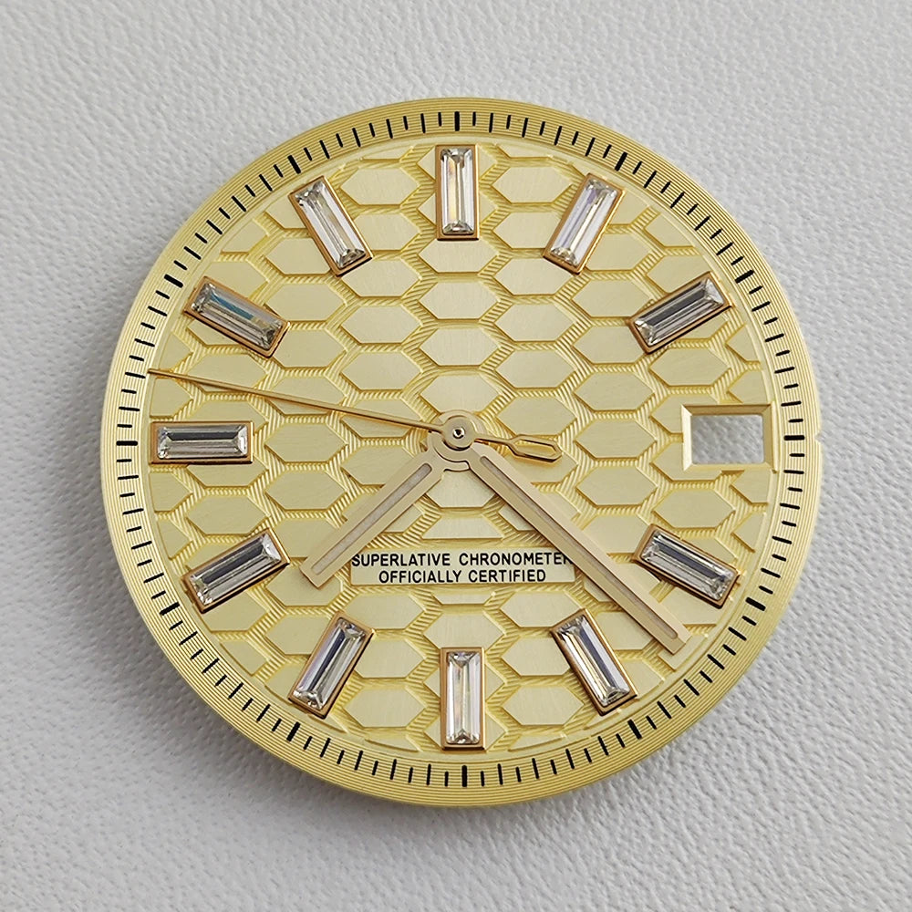 Dial 28.5mm patron Hexagonal para NH35