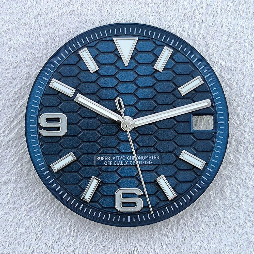 NH35 dial 28.5mm patrón hexagonal