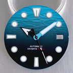 Dial y agujas 29mm para NH35 Marino