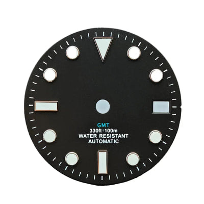 Esfera GMT de 28,5 mm para NH34 y NH35