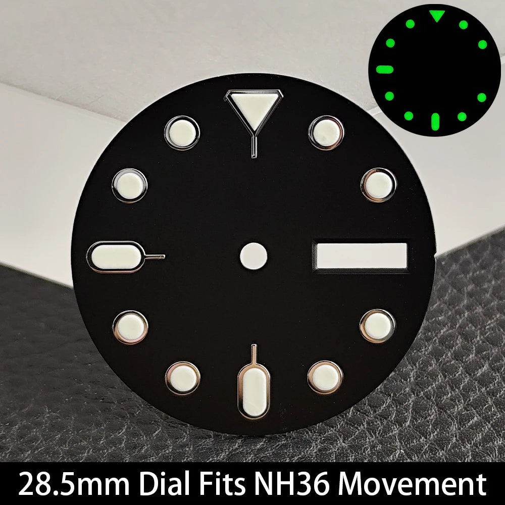 28.5mm NH35 Dial GMT Bizarre