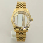 NO.10 Glass Back A / 36mm case NH35 NH36 / Metal