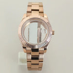 NO.21 Glass Back A / 36mm case NH35 NH36 / Metal