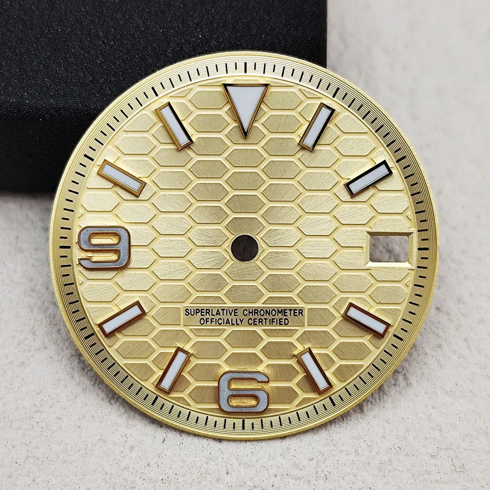 Dial 28.5mm patron Hexagonal para NH35