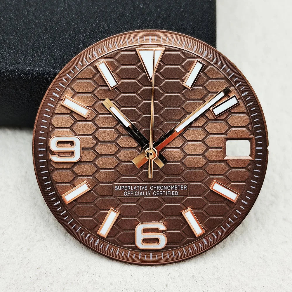 Dial 28.5mm patron Hexagonal para NH35