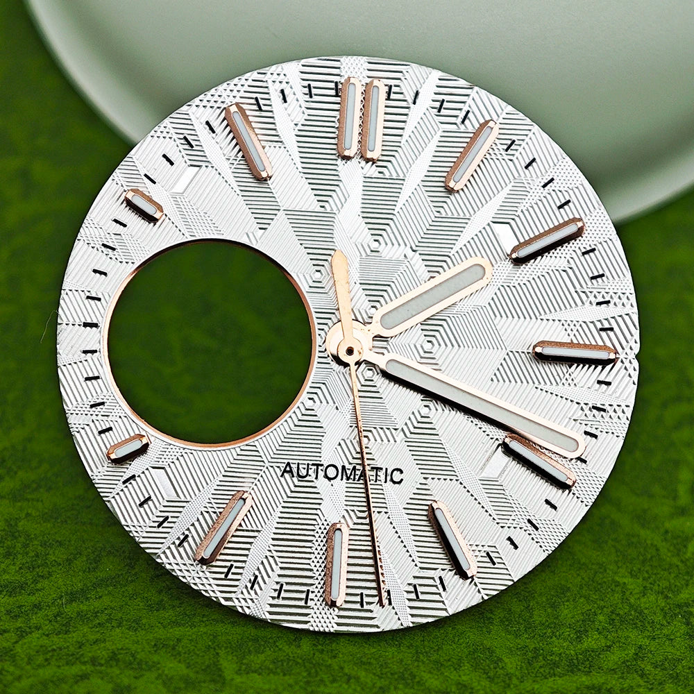 28,5 NH38 Dial Corazon abierto Hexagono