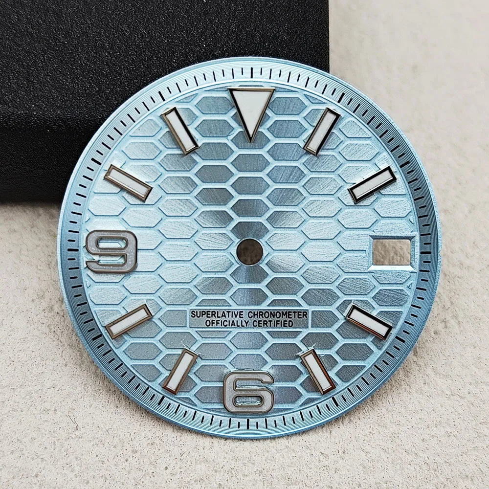 Dial 28.5mm patron Hexagonal para NH35