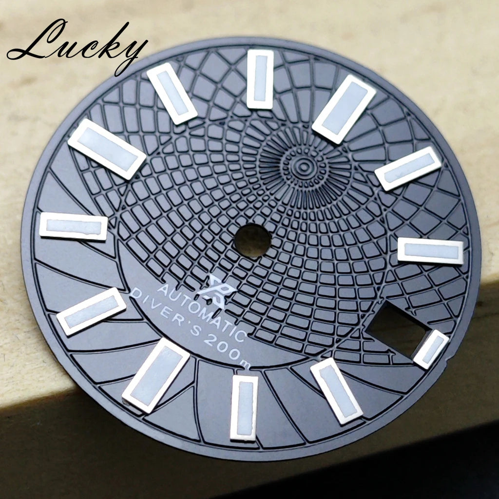 Dial 28.5mm patron esfera para NH35