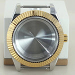 NO.52 Solid Back B / 36mm case NH35 NH36 / Metal