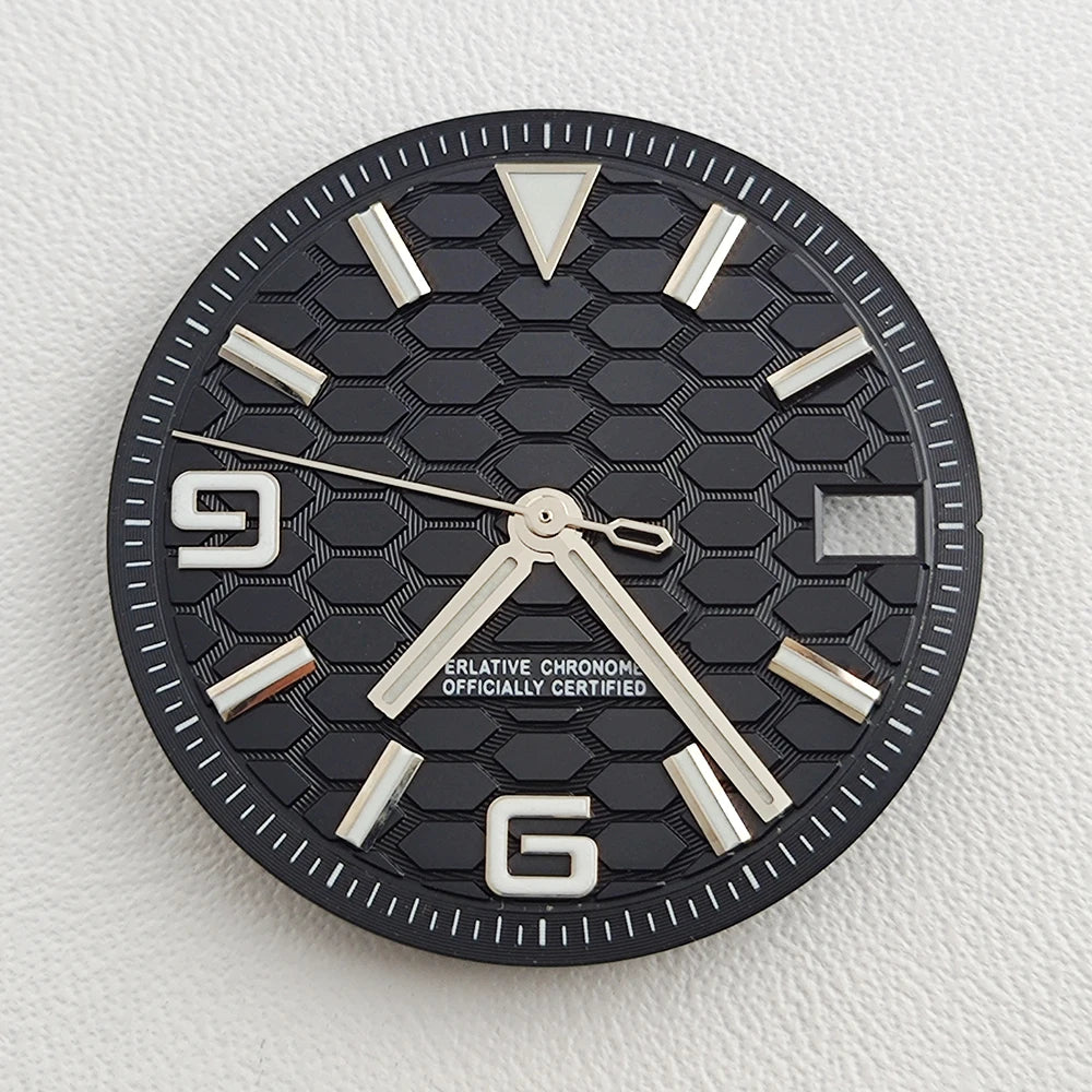 Dial 28.5mm patron Hexagonal para NH35