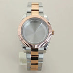 NO.36 Solid Back B / 36mm case NH35 NH36 / Metal