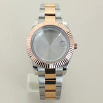NO.35 Solid Back B / 36mm case NH35 NH36 / Metal
