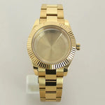 NO.28 Solid Back B / 36mm case NH35 NH36 / Metal