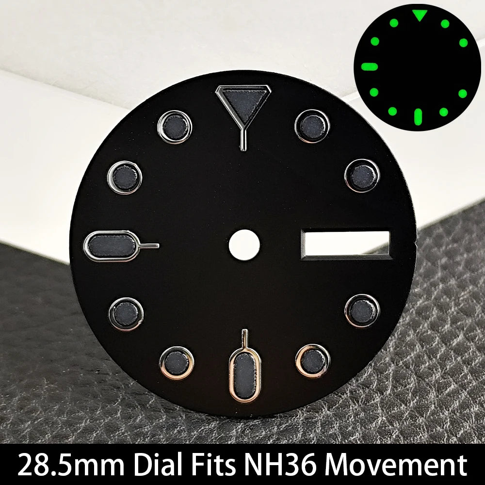 28.5mm NH35 Dial GMT Bizarre