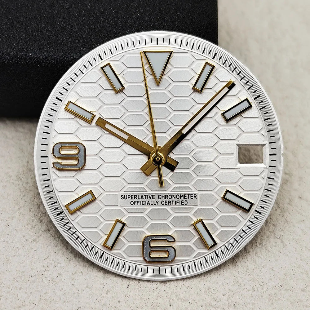 Dial 28.5mm patron Hexagonal para NH35