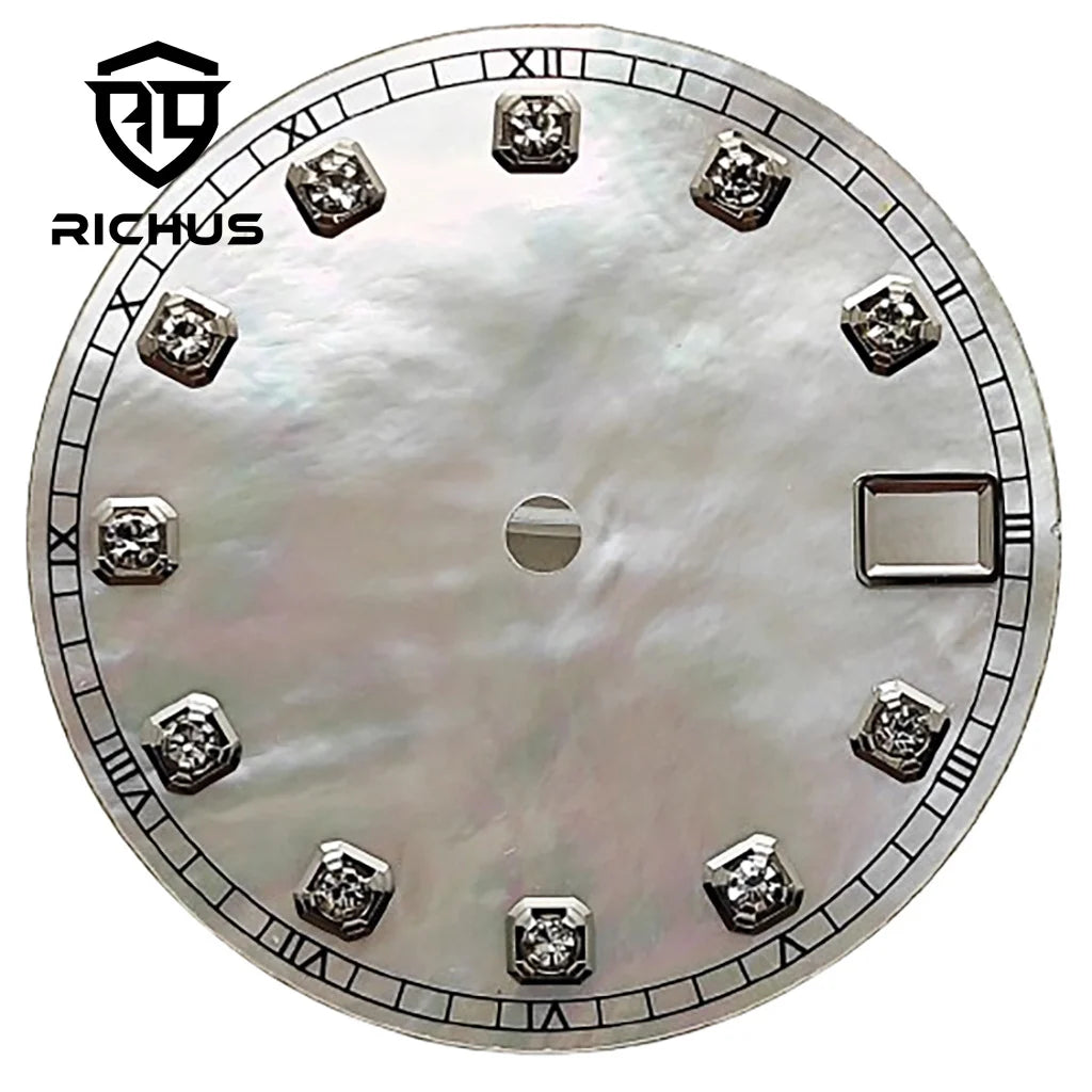 Dial 28.5mm iridisciente para NH35