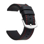 Black Red Silver / 24mm