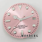 Dial Miuksi 29 mm Rosa para NH35 / NH36