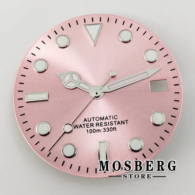 Dial Miuksi 29 mm Rosa para NH35 / NH36