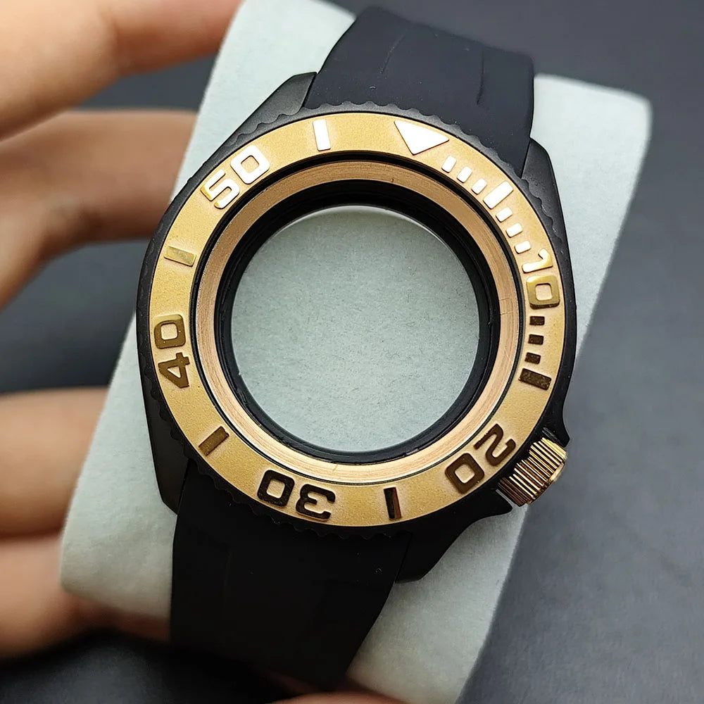Caja Correa Goma Nh35 Diver Dial28.5mm