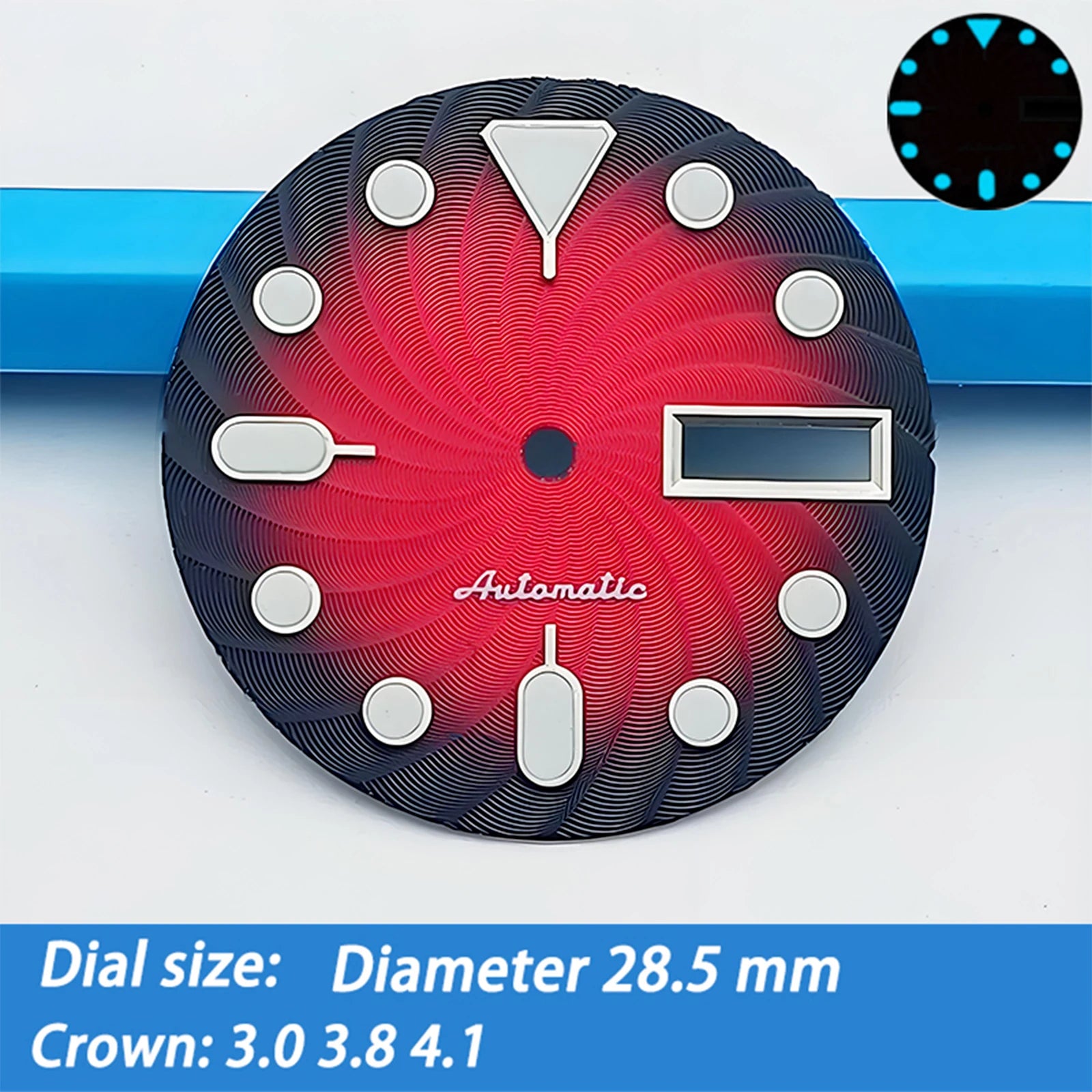 Dial 28.5 mm para NH36 Tortuga Simple