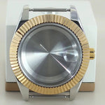 NO.51 Solid Back B / 36mm case NH35 NH36 / Metal