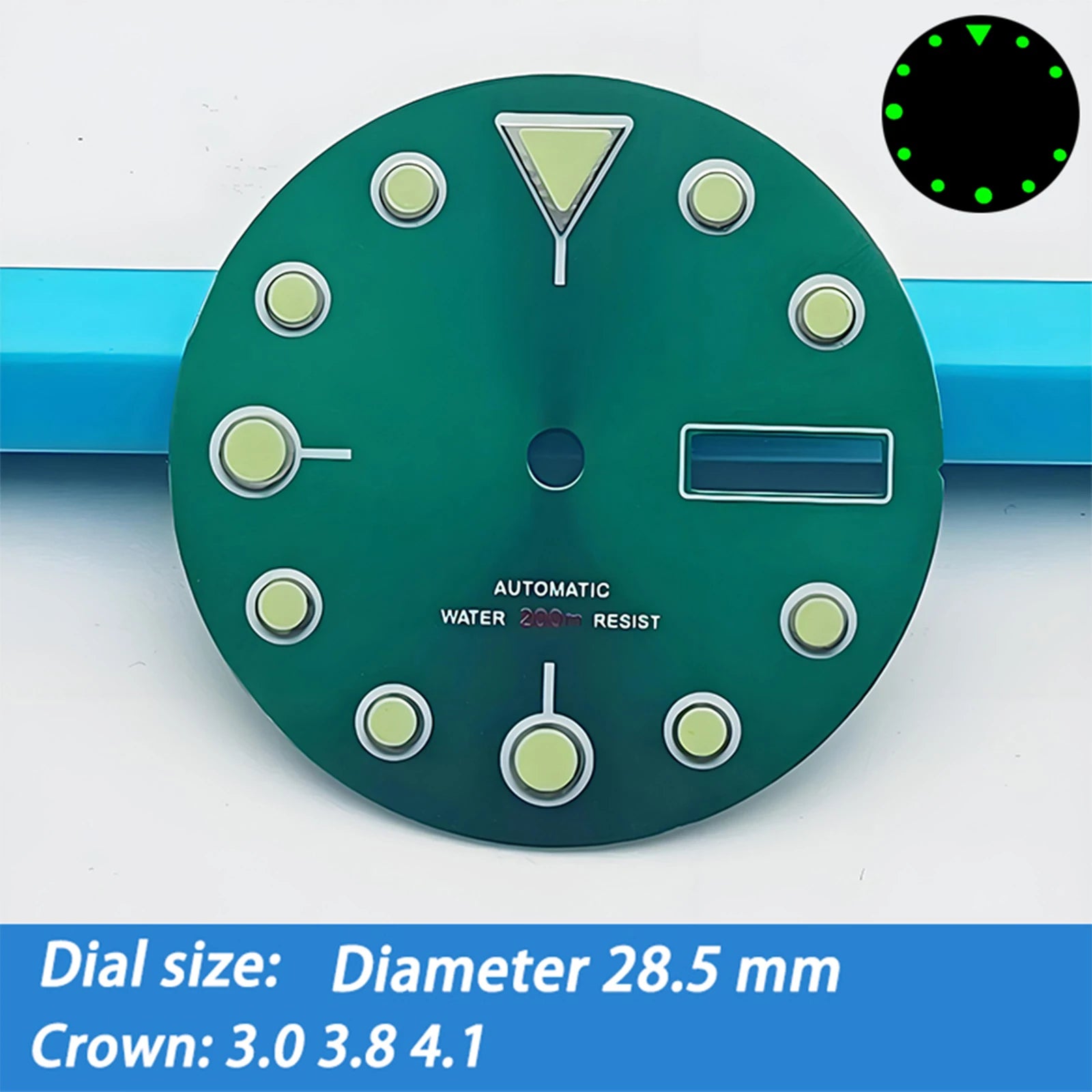 Dial 28.5 mm para NH36 Tortuga Simple