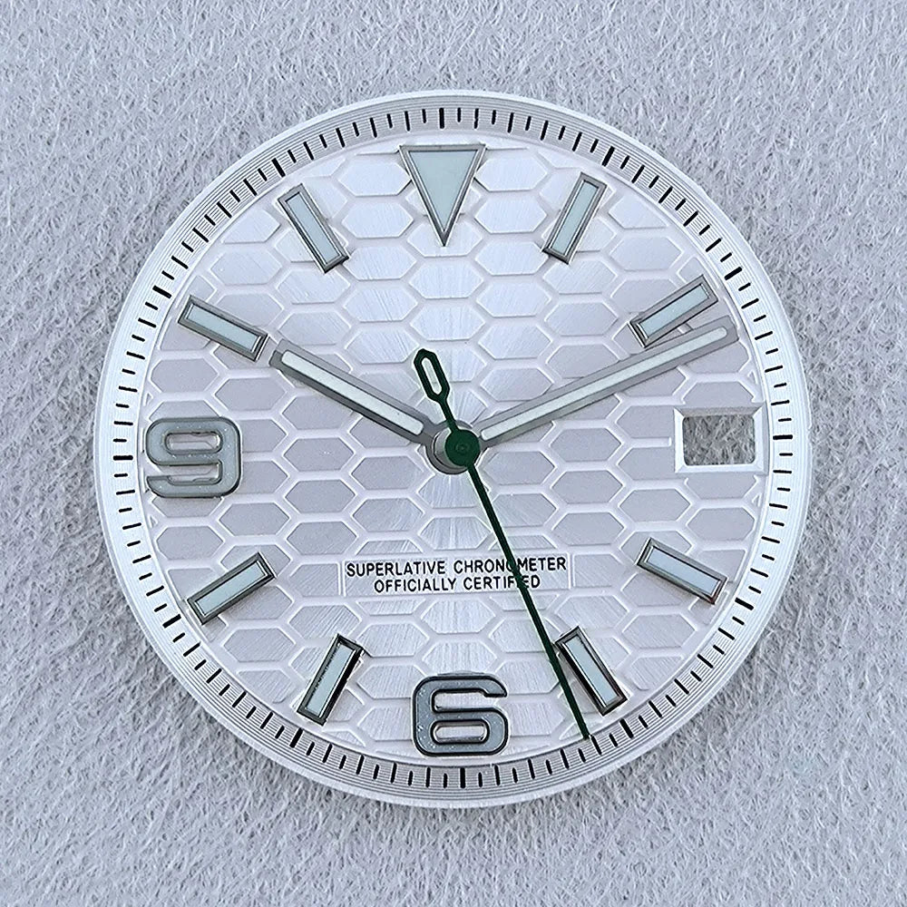 NH35 dial 28.5mm patrón hexagonal