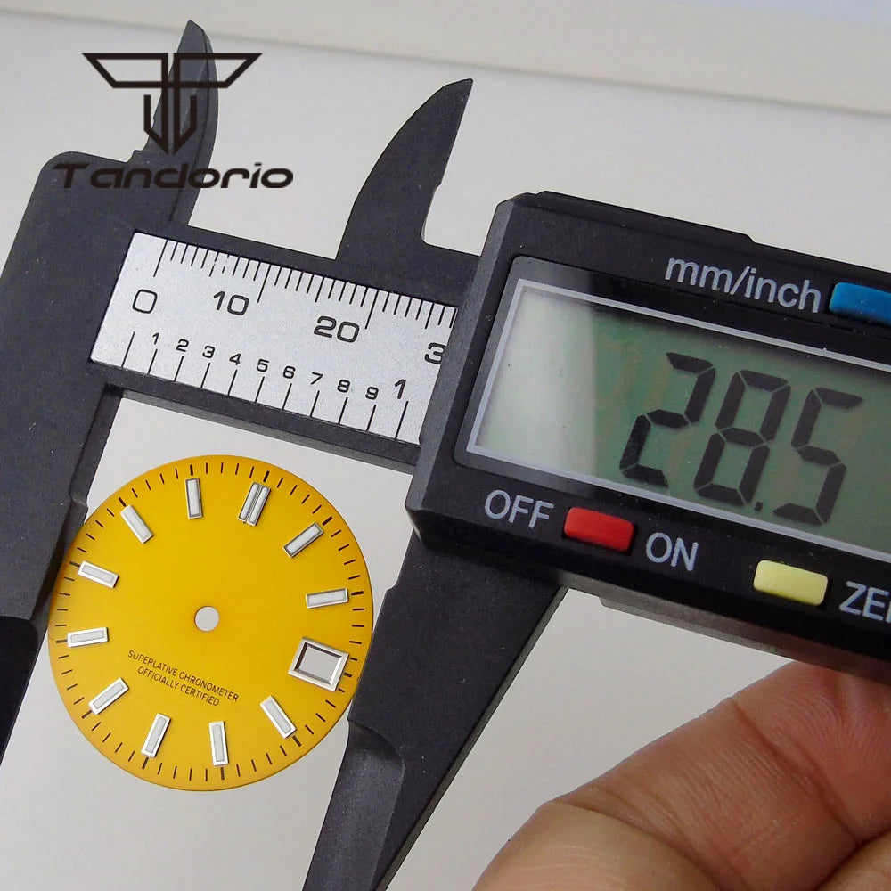 Dial Tandorio 28.5 mm para NH35