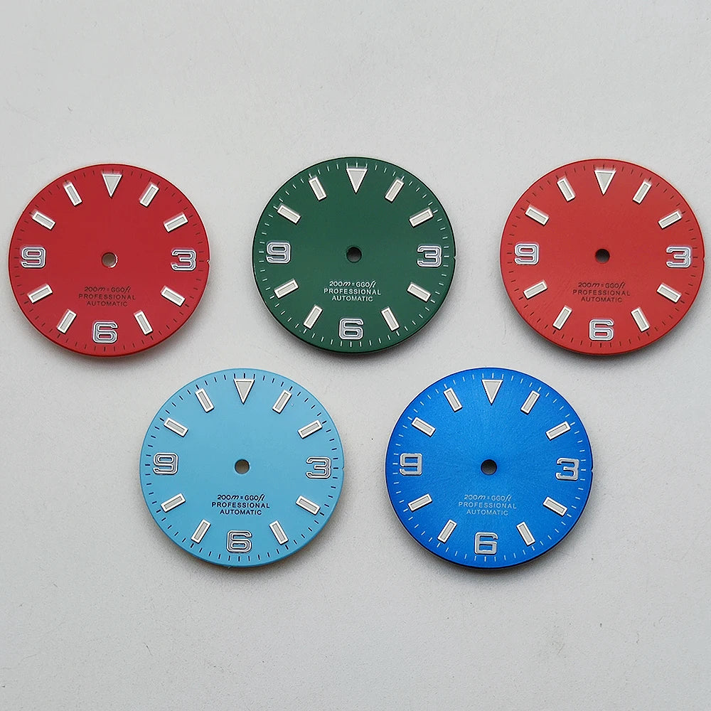 Dial RICHUS 29 mm Luminiscente para NH35