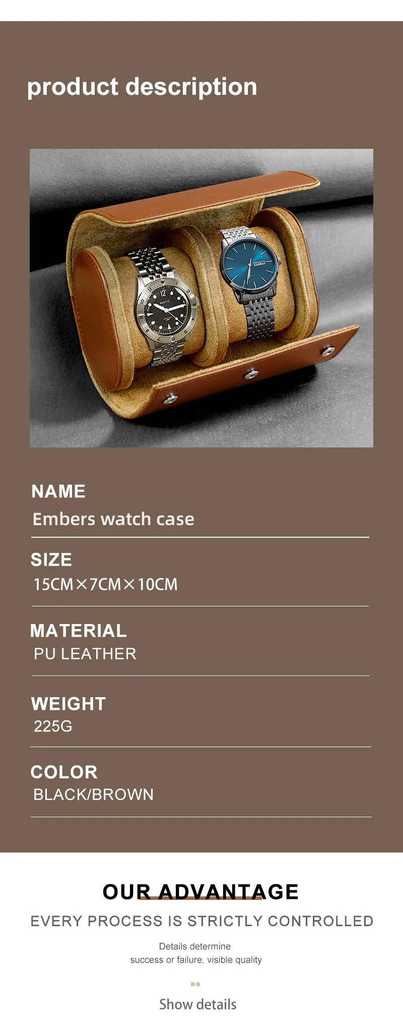 Estuche relojes