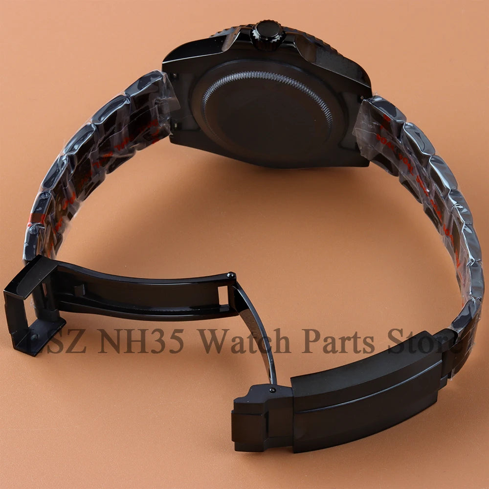 Kit estilo Yacht-master Negro para NH35
