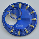 Blue gold / 28.5mm