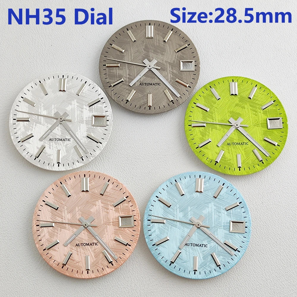 Dial 28.5mm elegante para NH35