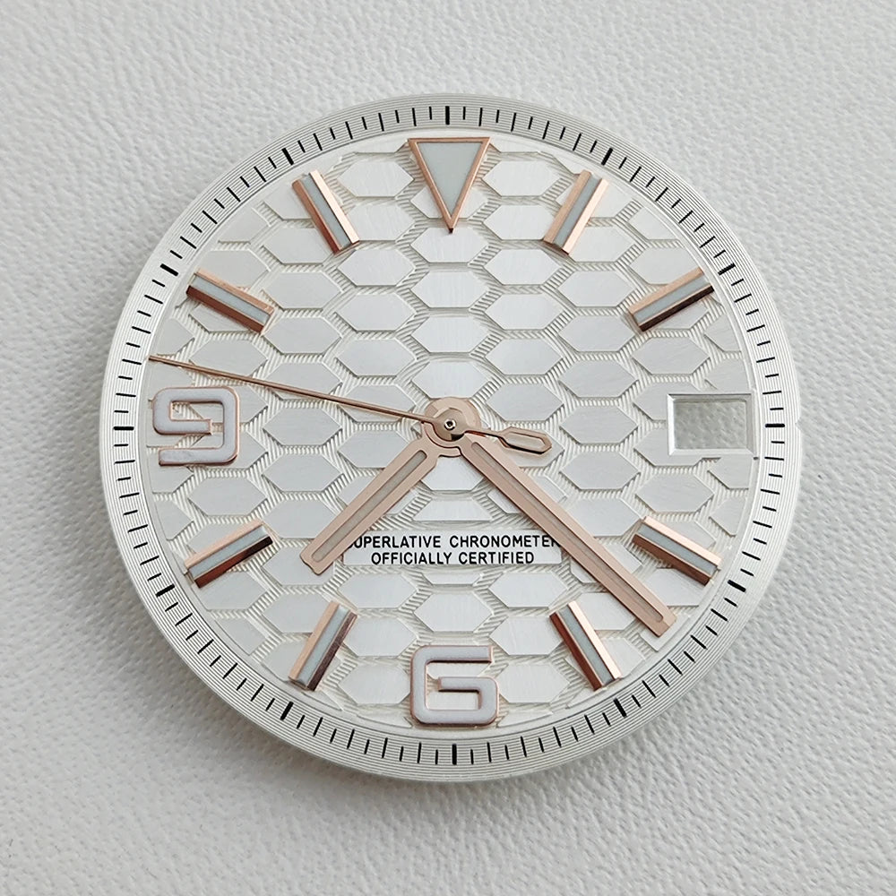 Dial 28.5mm patron Hexagonal para NH35