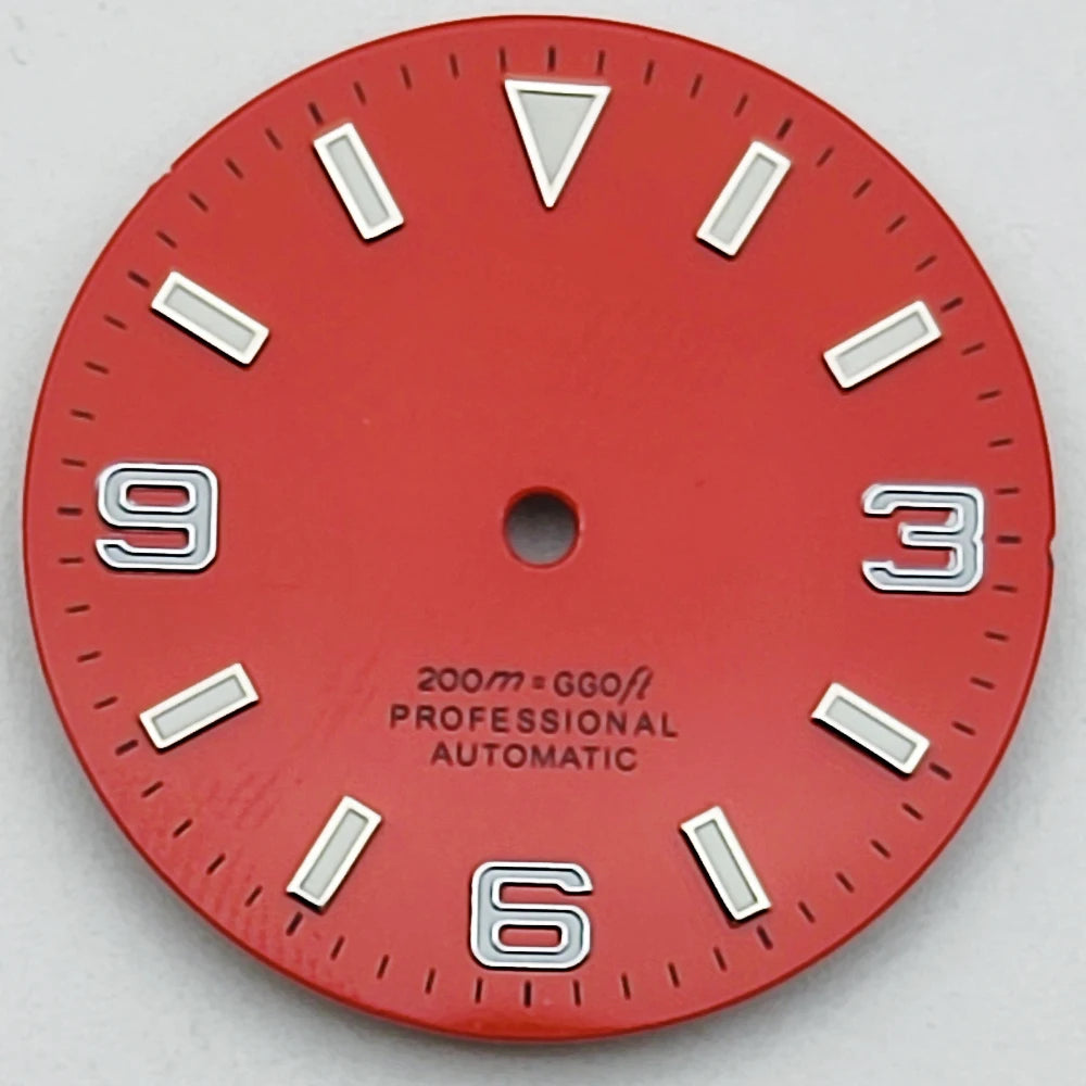 Dial RICHUS 29 mm Luminiscente para NH35