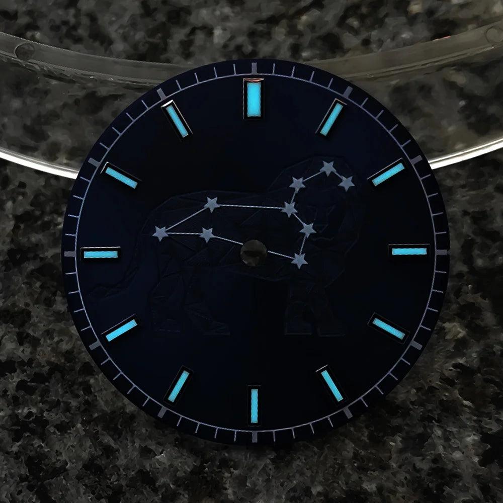 28.5mm  NH35 Dial Constelaciones