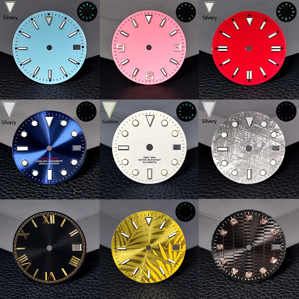28.5mm NH35 Dial GMT Bizarre