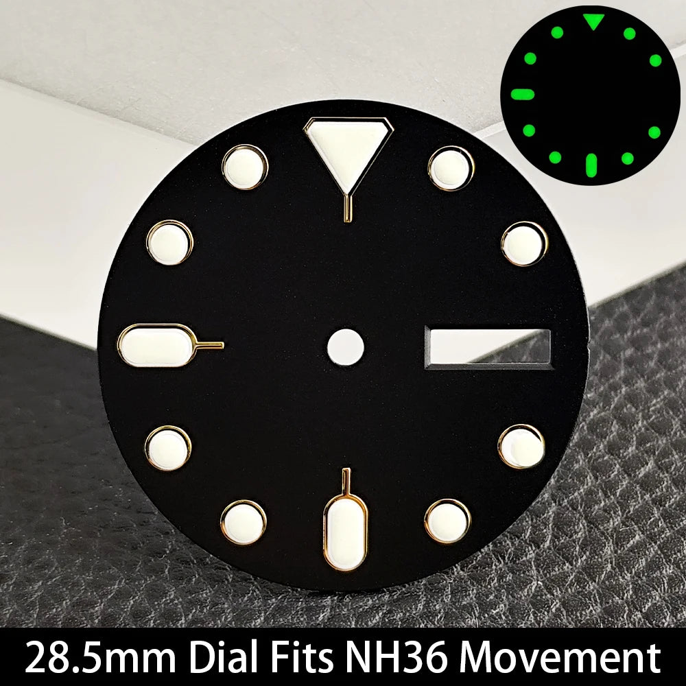 28.5mm NH35 Dial GMT Bizarre