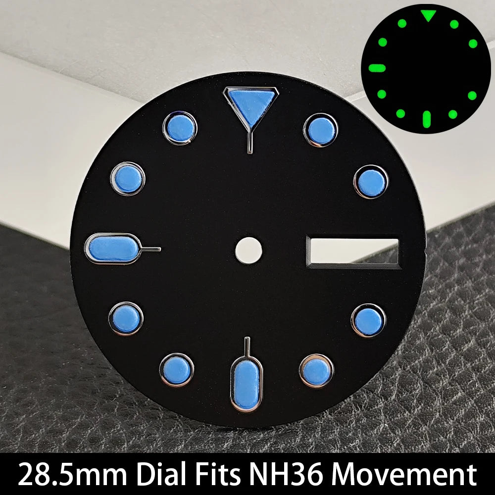 28.5mm NH35 Dial GMT Bizarre