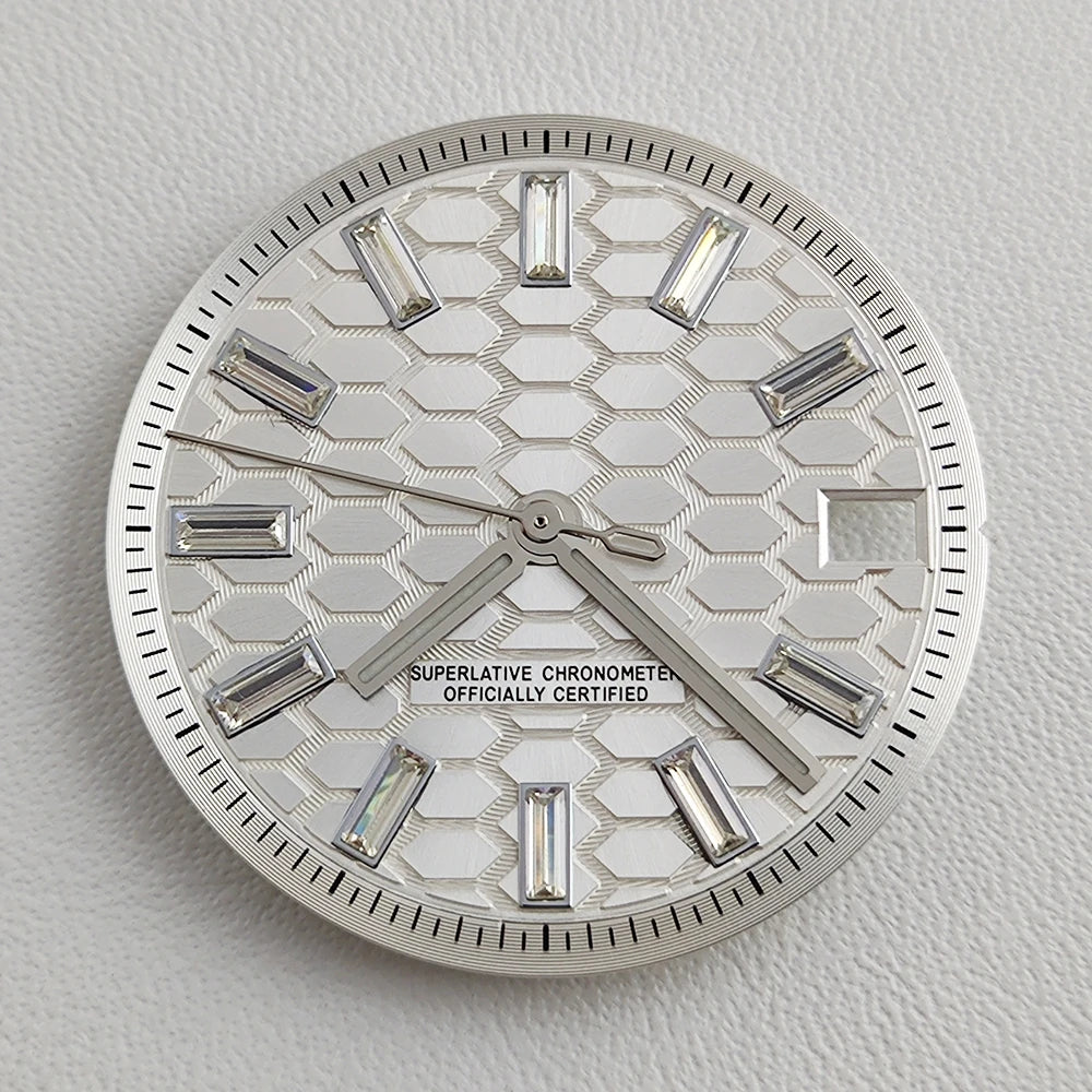 Dial 28.5mm patron Hexagonal para NH35
