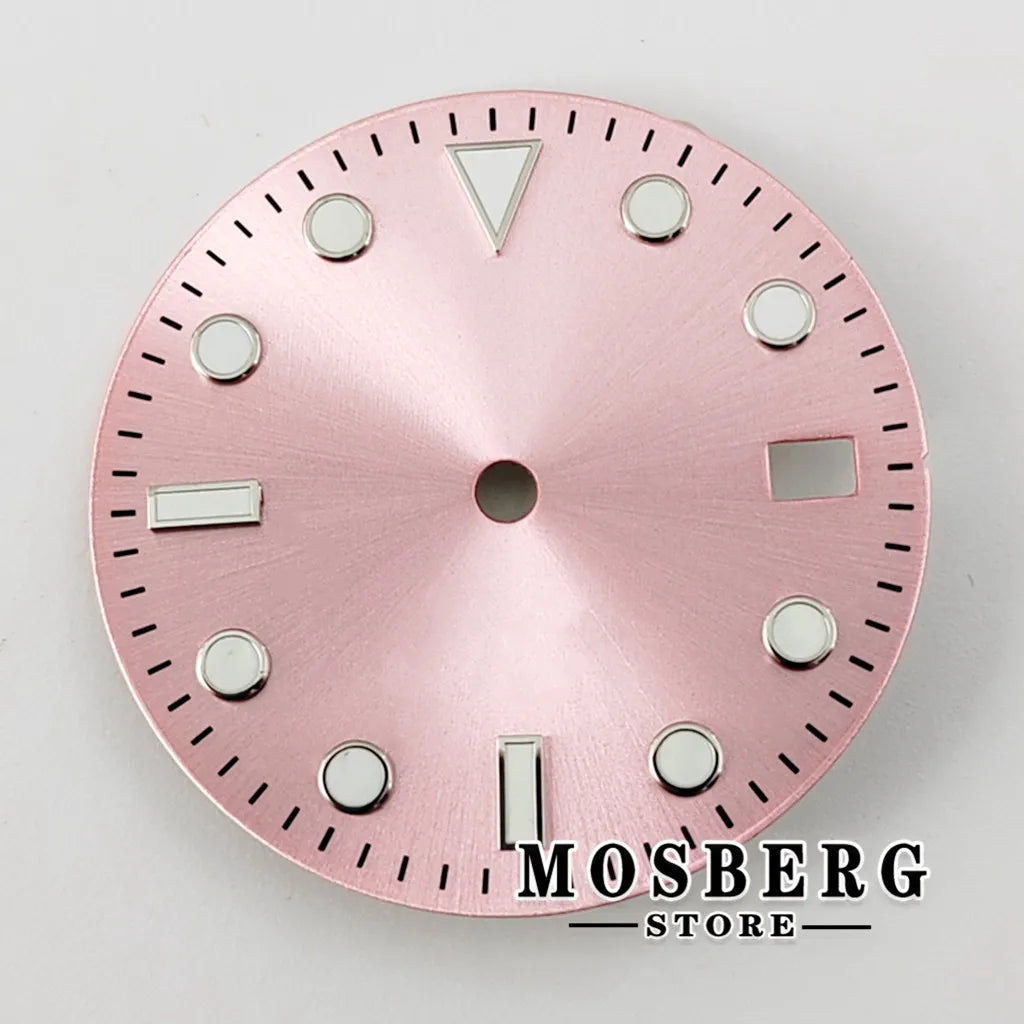 Dial Miuksi 29 mm Rosa para NH35 / NH36