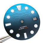 Dial y agujas 29mm para NH35 Marino
